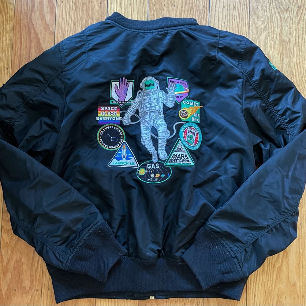 Rare + Lmtd Edition Alpha Industries Hulu X Nasa Coll… Gem